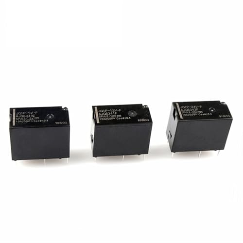FUYUMIC 10 Stücke JQ1P-5V 12 V 24 V 10A DC Leistungsrelais 5 Pin JQ1P-5V-F JQ1P-12V-F JQ1P-24V-F Öffnen und Schließen(JQ1P-5V-F) von FUYUMIC