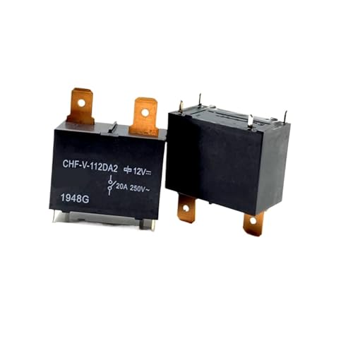 FUYUMIC 5 stücke GT-1A-12D 12VDC 4PINS 25A DC12V 12V CHF-S-112DA2 CHF-V-112DA2 20A Leistungsrelais(CHF-V-112DA2 20A 12V) von FUYUMIC