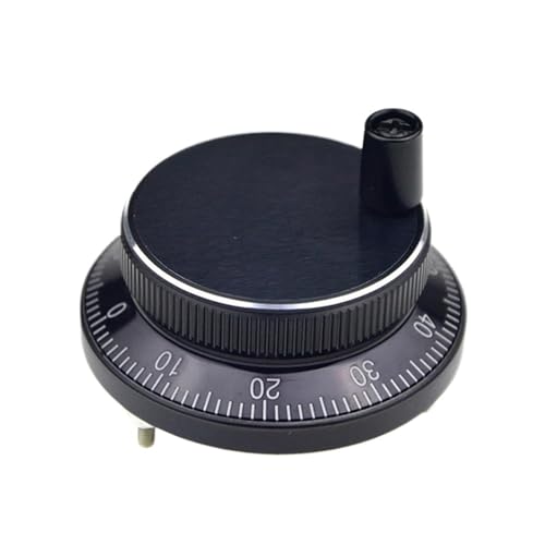 FUYUMIC Elektronisches Handrad Durchmesser 60 80 mm Impuls 100 Spannung 5 V 12 V 24 V Pins 4 oder 6(24V-4Pin-100PPR,60mm) von FUYUMIC