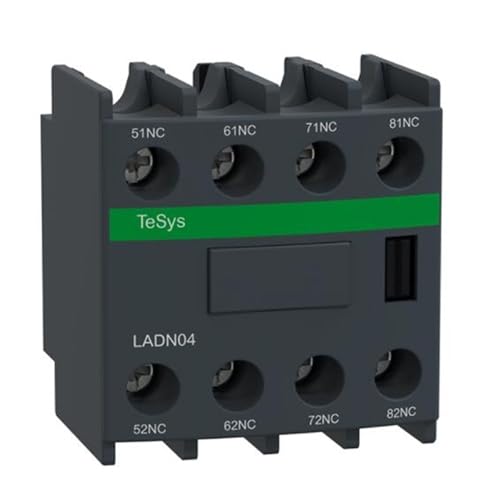 FUYUMIC LADN04 LADN04C LA-DN04C TeSys D – Hilfskontaktblock – 4 NC – Schraubklemmenklemmen von FUYUMIC