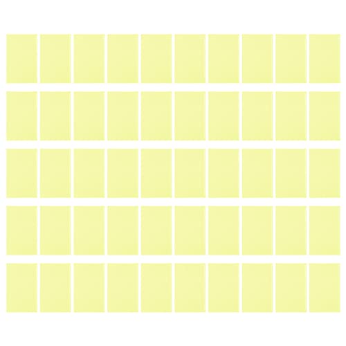 B5 26 Papierabdeckungsabdeckung Frosted Translucent Rollable PP -Bindung Cover für Berichte Präsentationen 50pcs haben Ihre Dokumente geschützt (Yellow) von FUZHUI
