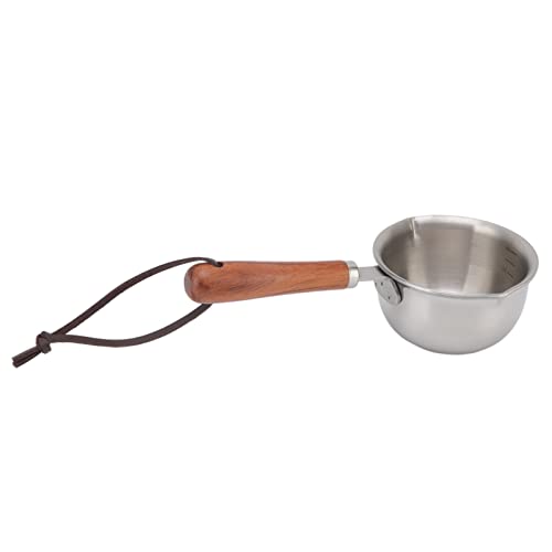 Mini-Butterwärmer-Pfanne, Mini-Schmelztopf, Butter wärmer des Öls mit vertieftem Boden und bequemem Griff für einfaches Ausgießen, perfekte Größe, um kleinere flüssige Portionen zu erhitzen (Small) von FUZHUI