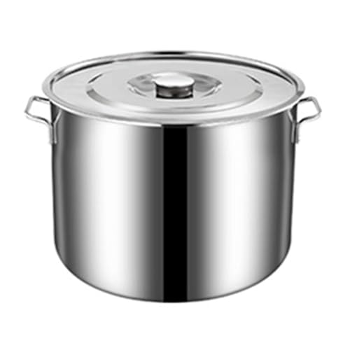 Stainless Steel Soup Bucket Large Capacity Versatile Soup Pot Pot with Lid for Home and Restaurant Cooking Stainless Steel Soup Bucket Large Capacity Versatile Soup Pot Pot with Lid for Home and Restaurant Cooking von FUZHUI