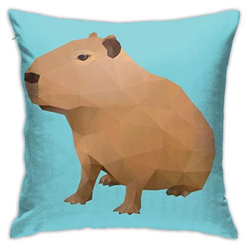 FUkker Kissenbezug, Capybara, dekorativer Überwurf-Kissenbezug, weiche Kissenbezüge, 40 x 40 cm, für Schlafzimmer, Sofa von FUkker