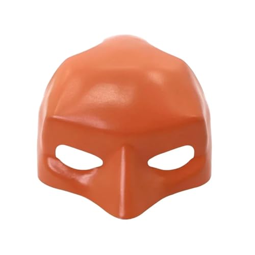 2PC 3D-Druck Katze Avenger Maske Batman Cosplay Hut Maske Halloween Party Kopfbedeckung Haustier Hund Helm(Orange) von FVCTGHZ