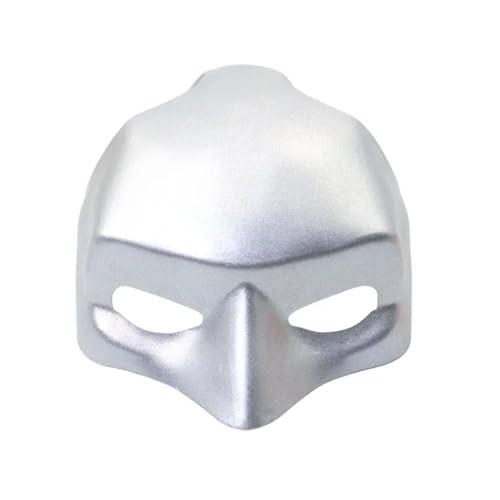 2PC 3D-Druck Katze Avenger Maske Batman Cosplay Hut Maske Halloween Party Kopfbedeckung Haustier Hund Helm(Silver) von FVCTGHZ
