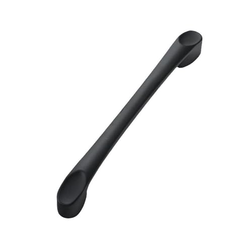 FVCTGHZ Mattschwarze Küchenschrank-Aufbewahrungsgriffe, Schrank-Kommoden, Schrankgriffe, Schubladenknöpfe, Möbel(643-128mm) von FVCTGHZ