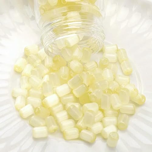 60 Stück 4 x 6 mm mehrfarbige Katzenaugenperlen in Jujube-Form, lose Abstandsperlen für die Schmuckherstellung, DIY-Armbänder, Halskettenzubehör, Gelb, 4 x 6 mm, 60 Stück 60 Stück 4 x 6 mm mehrfarbige Katzenaugenperlen in Jujube-Form, lose Abstandsperlen für die Schmuckherstellung, DIY-Armbänder, Halskettenzubehör, Gelb, 4 x 6 mm, 60 Stück von FVFIJH