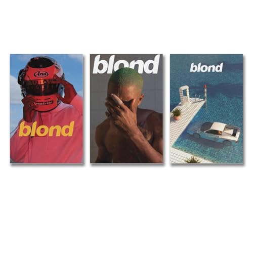 FVLYRWMQX A Set Of 3 Frank Poster Ocean Music Singer Vintage Cover Poster Für Zimmer, Ästhetische Leinwand-Wandkunst, Schlafzimmer-Dekor Poster 08x12inch(20x30cm)-3pcs von FVLYRWMQX
