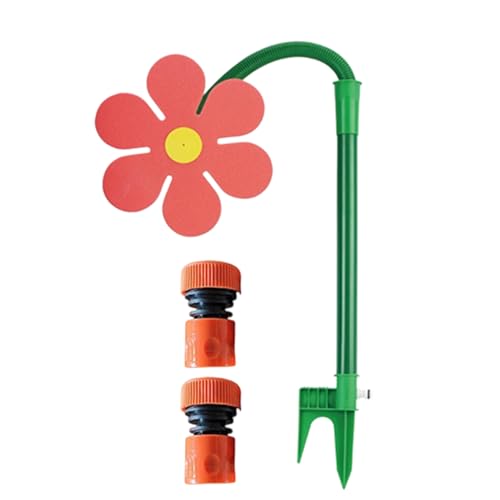 FVPKYUR Blumensprenger,360 Grad Drehender Bewässerungssprenkler - Dekorativer Gartensprenger Für Rasen Spielplatz Hinterhof Kinderspaß Hund Abkühlung FVPKYUR Blumensprenger,360 Grad Drehender Bewässerungssprenkler - Dekorativer Gartensprenger Für Rasen Spielplatz Hinterhof Kinderspaß Hund Abkühlung von FVPKYUR