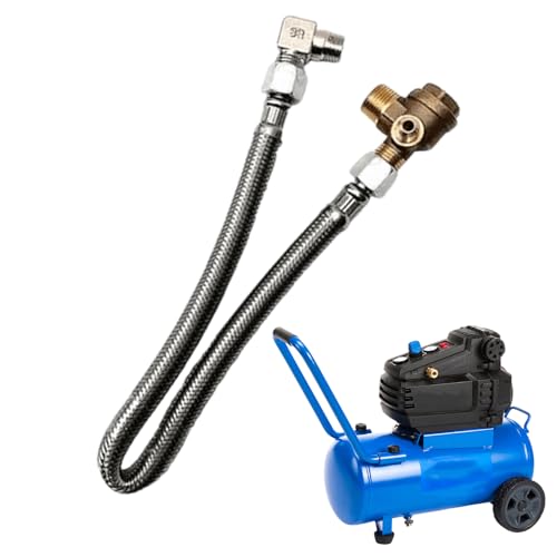 FVPKYUR Ersatzschlauch für Luftkompressor,Rückflusskontrolle Fitting - Luftdicht versiegelter Adapter Schlauch Mit Rückschlagventil Für Wintergarten Marine Industrie Wohnmobil Truck Keller FVPKYUR Ersatzschlauch für Luftkompressor,Rückflusskontrolle Fitting - Luftdicht versiegelter Adapter Schlauch Mit Rückschlagventil Für Wintergarten Marine Industrie Wohnmobil Truck Keller von FVPKYUR
