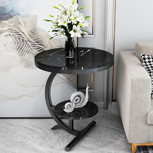 FVTVHEV Couchtisch aus Marmor Beistelltisch Rund Wohnzimmertisch Sofatisch Nesting Kaffeetisch Couchtisch Rund Nesting Kaffeetisch Marmortischplatte und Eisengestell Geeignet für Wohnzimmer und Büro(C FVTVHEV Couchtisch aus Marmor Beistelltisch Rund Wohnzimmertisch Sofatisch Nesting Kaffeetisch Couchtisch Rund Nesting Kaffeetisch Marmortischplatte und Eisengestell Geeignet für Wohnzimmer und Büro(C von FVTVHEV