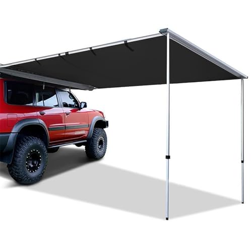 FVTVHEV Fahrzeugmarkise Auto Markise Camping Wasserdicht sonnenbeständig UV-beständig Wohnmobilmarkise Einfache Installation Camping im Freien(180x300x200cm) von FVTVHEV