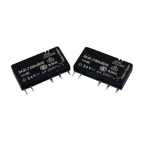 34.51.7.024.0010 345170240010 6A 250V 24VDC DC24V 24V Relais 5PIN(1PCS) von FVWWNKUHC