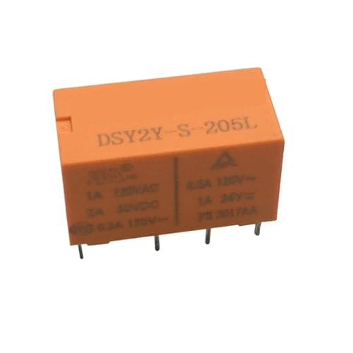 DSY2Y-S-205L/212L/224L 5/12/24VDC Zwei sätze von 8 beine 1A 120VAC HK19F 4078 Kleine power relais(DSY2Y-S-205L) von FVWWNKUHC