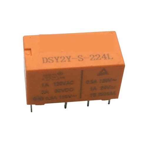 DSY2Y-S-205L/212L/224L 5/12/24VDC Zwei sätze von 8 beine 1A 120VAC HK19F 4078 Kleine power relais(DSY2Y-S-224L) von FVWWNKUHC