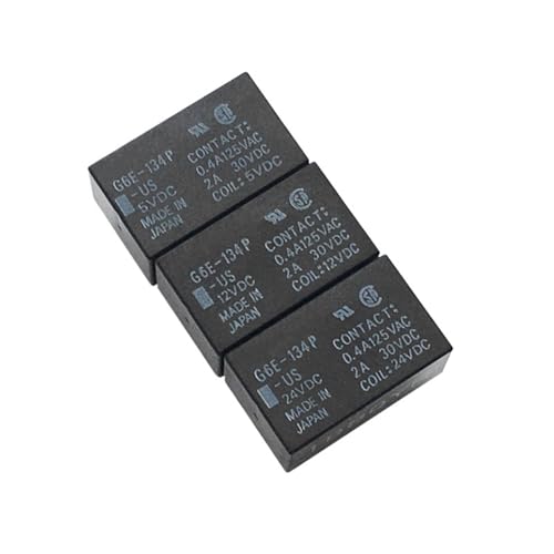 Haushaltsgeräterelais G6E-134P-US-5VDC G6E-134P-US-12VDC G6E-134P-US-24VDC Zeitrelais Kleines 1-poliges Signalschaltrelais(G6E-134P-US-12VDC) von FVWWNKUHC