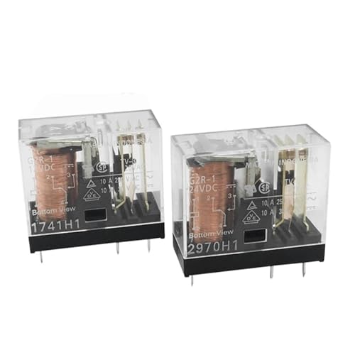 Relais 5/8-polig G2R-1 2 1A 1-E-5VDC G2R-1 2 1A 1-E-12VDC G2R-1 2 1A 1-E-24VDC DC12V DC24V Beschleunigungsrelais(G2R-1-24VDC 5pin 10A) von FVWWNKUHC