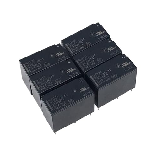 Relais ALQ105 ALQ112 ALQ124 5-polig ALQ305 ALQ312 ALQ324 4-poliges elektromagnetisches Relais(ALQ112 5pin 12VDC) von FVWWNKUHC