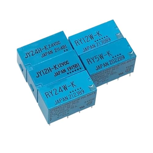 Relais RY5W-K RY12W-K RY24W-K RY48W-K JY5H-K JY12H-K JY24H-K Zwei offene und zwei geschlossene 1A Hochleistungsrelais(RY5W-K) von FVWWNKUHC