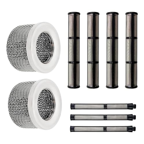 FVZWKHD 181072 287032 244067 Airless-Sprühfiltersieb-Set für 695 795 1095 1595 3900 5900 7900 Spritzgerät Ersatzzubehör von FVZWKHD