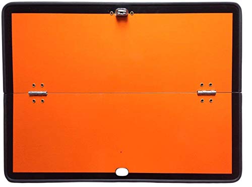 Gefahrgutwarntafel ADR Warntafel orange horizontal klappbar 400x300mm Alu LKW von FW Fahrzeugbedarf Wilms
