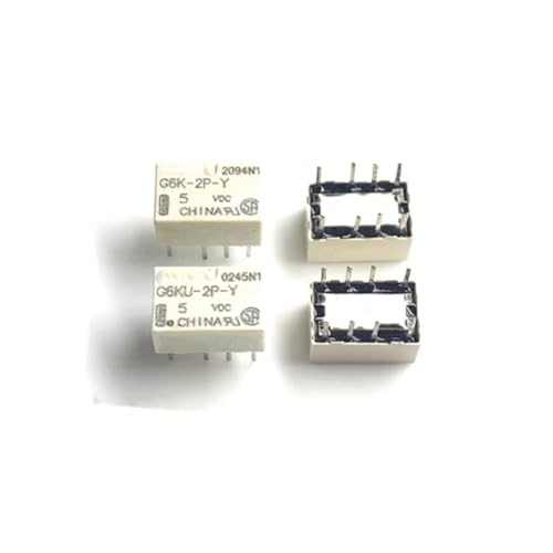 2 Stücke SMD G6K-2F-Y DIP G6K-2P-Y Signalrelais 8Pin DC 3 V 4,5 V 5 V 12 V 24 V Relais G6K-2F-Y-5VDC(G6K-2P-Y-5VDC DIP) von FWEUHMWP