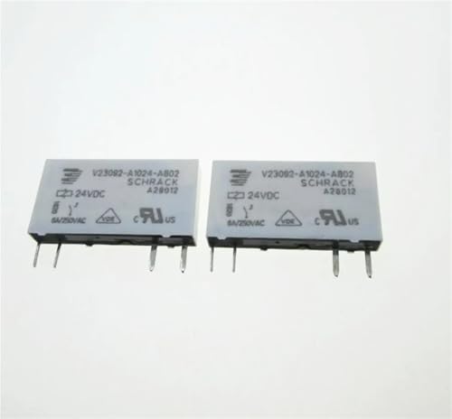 24V Relais V23092-A1024-A802 24VDC V23092A1024A802 24VDC DC24V 24V 6A 250VAC 4PIN(5PCS) von FWEUHMWP