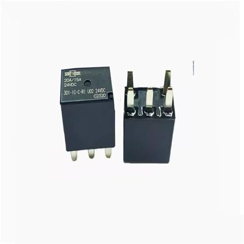 301-1C-C-R1 U02 3011CCR1 U02 24 V DCV24 DCV24 20 A 5-poliges Relais(5PCS) von FWEUHMWP