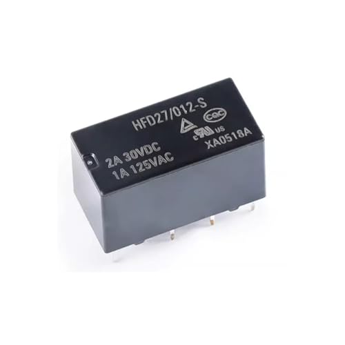 5Pcs Signal Relais J-RC-27F HFD27-005 012 024-S Empfindliche Typ 5V 12V 24V 8PIN(12V) von FWEUHMWP