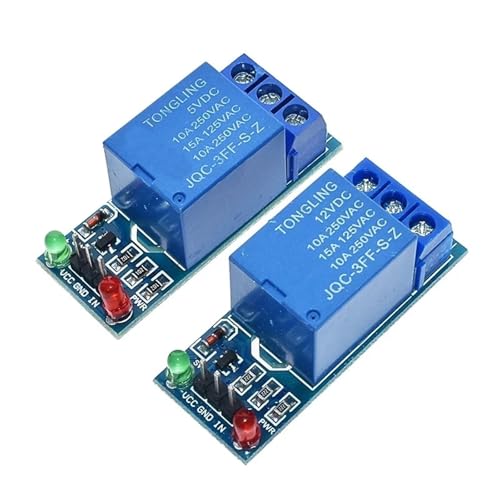 5V 12V Low Level Trigger 1 Relais Interface Board Schild for AVR DSP ARM MCU 1Pcs(12V) von FWEUHMWP