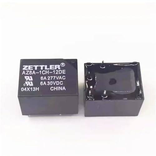AZ8A-1CH-12DE AZ8A1CH12DE 12V DCV12 12DCV 6A 5PIN Relais(5PCS) von FWEUHMWP
