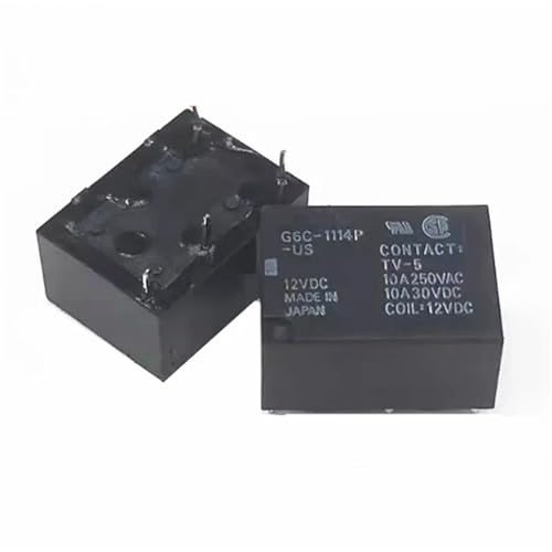 G6C-1114P-US 12VDC G6C1114PUS 12VDC 12V DCV1212DCV 4PIN Relais(2PCS) von FWEUHMWP