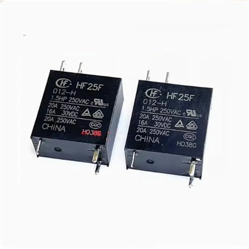HF25F-12-H HF25F12-H12V DCV12 12DCV 20A 4PIN Relais(5PCS) von FWEUHMWP