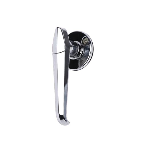 MS306 Zinklegierung L-Griffschloss Verteilerschrank Türgriff Edelstahl Griffschloss 1St(Stainless Steel) von FWEUHMWP