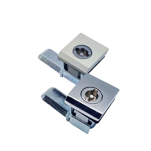 MS813 Zinklegierung Box Tür Cam Werkzeug Schrank Schloss Zylinder Tür Boot Luke Flush Pull Lock 1Pcs(MS813 bright chrome) von FWEUHMWP