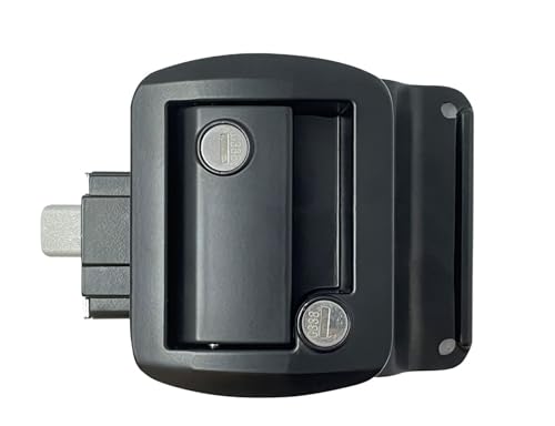 Meigu RV Lock Fabrik Direkt Zink-legierung Schwarz Farbe Türschloss for Wohnmobil Boot Caravan 1Pcs Meigu RV Lock Fabrik Direkt Zink-legierung Schwarz Farbe Türschloss for Wohnmobil Boot Caravan 1Pcs von FWEUHMWP
