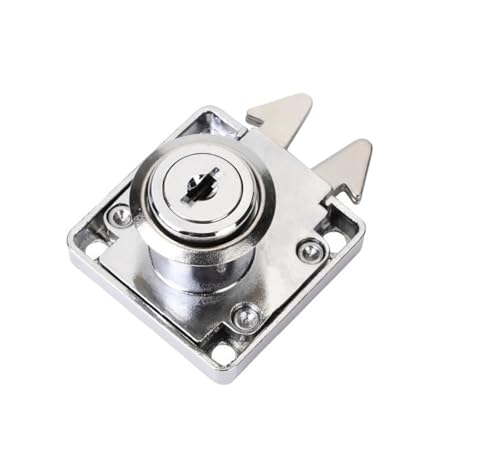 Möbelschloss Verkauf Büro Schreibtisch Schublade Schloss Zink-Legierung Schrank Cam Lock 1Pcs von FWEUHMWP