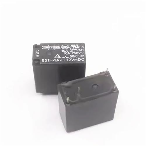 Relais 851H-1A-C 12VDC 851H1AC 12VDC 12V DCV12 12DCV 10A 4PIN(10PCS) von FWEUHMWP