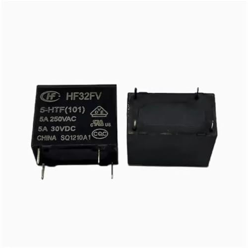 Relais HF32FV 5-HTF(101) HF32FV 5HTF(101) 5V DCV5 5VDC 4PIN(10PCS) von FWEUHMWP