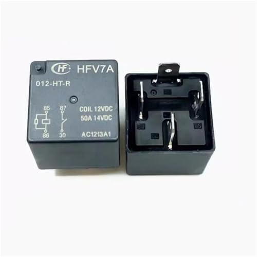Relais HFV7A 012-HT-R HFV7A 012 HTR 12V 12VDC DCV12 50A(2PCS) von FWEUHMWP