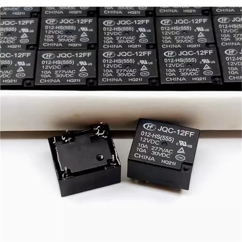 Relais JQC-12FF 012-HS JQC12FF 012HS 12V DCV12 12DCV10A 4PIN(5PCS) von FWEUHMWP