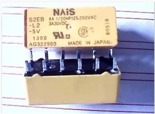 Relais S2EB-L2-5V S2EB-L2-5VDC S2EBL25V 5V 5VDC DC5V 12PIN 1 Stücke Relais S2EB-L2-5V S2EB-L2-5VDC S2EBL25V 5V 5VDC DC5V 12PIN 1 Stücke von FWEUHMWP