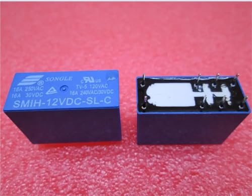 Relais SMIH-12VDC-SL-C SMIH12VDCSLC SMIH-12VDC 12VDC 16A 250VAC DC12V DIP8(20pcs) von FWEUHMWP