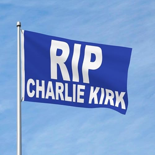 Charlie Kirk Rip 1993-2025 Flagge Haus Garten Outdoor-Banner Hofflagge 3x5 FT Charlie Kirk Rip 1993-2025 Flagge Haus Garten Outdoor-Banner Hofflagge 3x5 FT von FWJZDSP