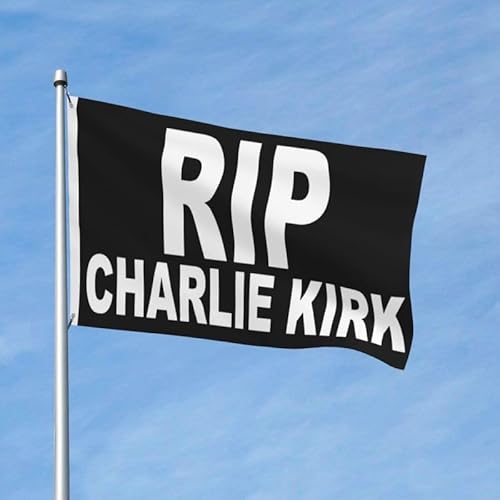 Charlie Kirk Rip 1993-2025 Flagge Haus Garten Outdoor-Banner Hofflagge 3x5 FT Charlie Kirk Rip 1993-2025 Flagge Haus Garten Outdoor-Banner Hofflagge 3x5 FT von FWJZDSP