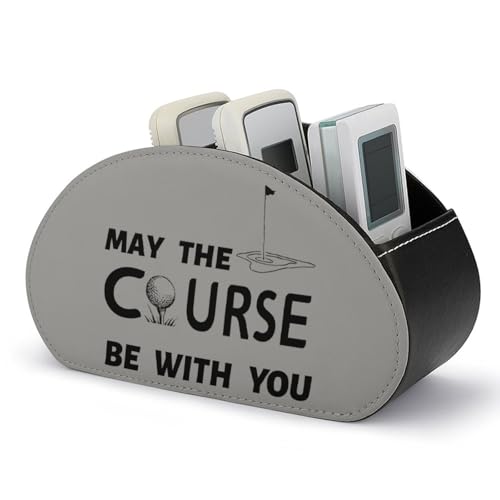 FWJZDSP Golf May The Course Be with You Fernbedienungshalter Fernbedienungs-Aufbewahrungsbox mit 5 Fächern für Kosmetika Bürobedarf FWJZDSP Golf May The Course Be with You Fernbedienungshalter Fernbedienungs-Aufbewahrungsbox mit 5 Fächern für Kosmetika Bürobedarf von FWJZDSP