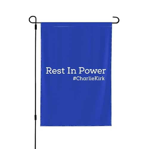 Rest In Power Charlie Kirk 12"x18" Gartenflaggen Doppelseitiges Banner Kein Fahnenmast Rest In Power Charlie Kirk 12"x18" Gartenflaggen Doppelseitiges Banner Kein Fahnenmast von FWJZDSP