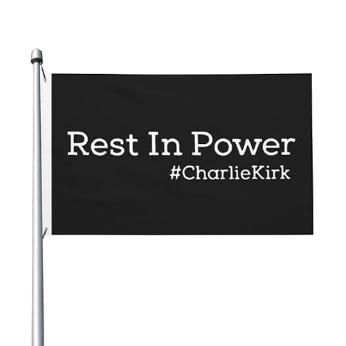 Rest In Power Charlie Kirk 3x5 Flagge Lebendige Farbe und lichtechte Flaggen Polyester mit Ösen Rest In Power Charlie Kirk 3x5 Flagge Lebendige Farbe und lichtechte Flaggen Polyester mit Ösen von FWJZDSP
