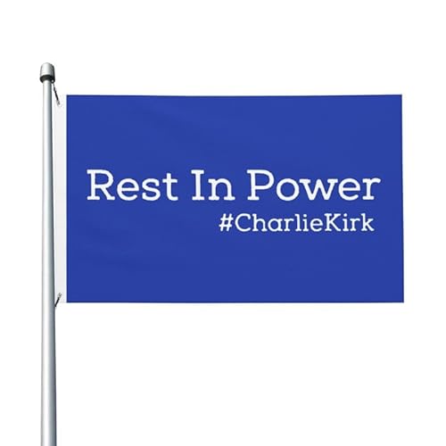 Rest In Power Charlie Kirk 3x5 Flagge Lebendige Farbe und lichtechte Flaggen Polyester mit Ösen Rest In Power Charlie Kirk 3x5 Flagge Lebendige Farbe und lichtechte Flaggen Polyester mit Ösen von FWJZDSP